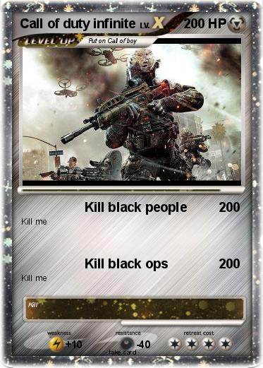 Pokemon Call of duty infinite