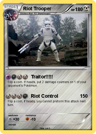 Pokemon Riot Trooper