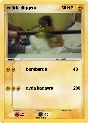 Pokemon cedric diggery