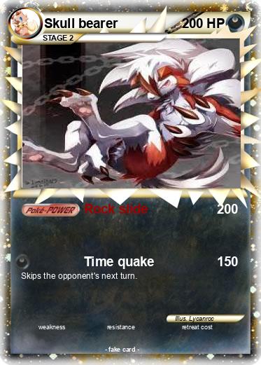 Pokemon Skull bearer