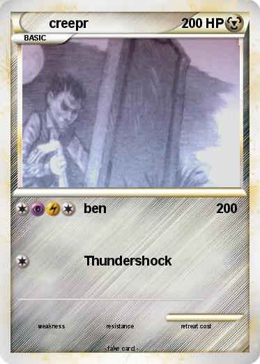 Pokemon creepr