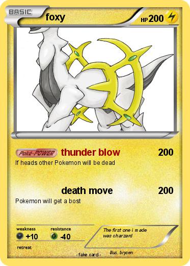 Pokemon foxy