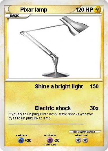 Pokemon Pixar lamp