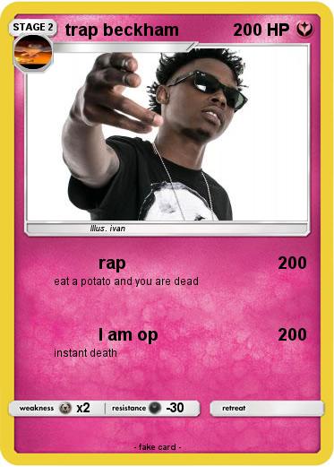 Pokemon trap beckham