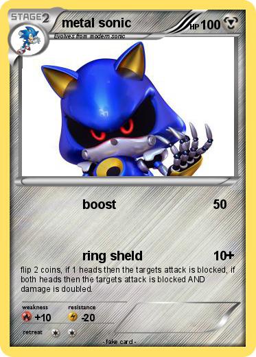 Pokemon metal sonic