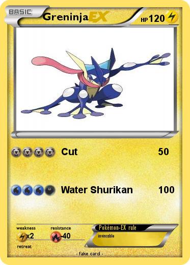 Pokemon Greninja