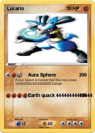 Pokemon Lucario