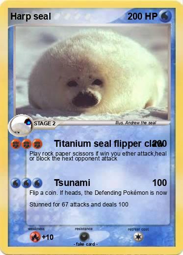 Pokemon Harp seal