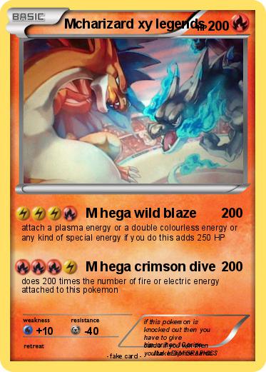 Pokemon Mcharizard xy legends