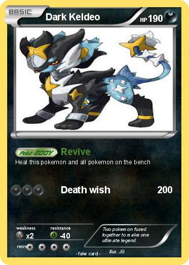 Pokemon Dark Keldeo