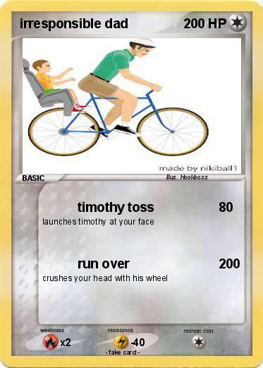 Pokemon irresponsible dad
