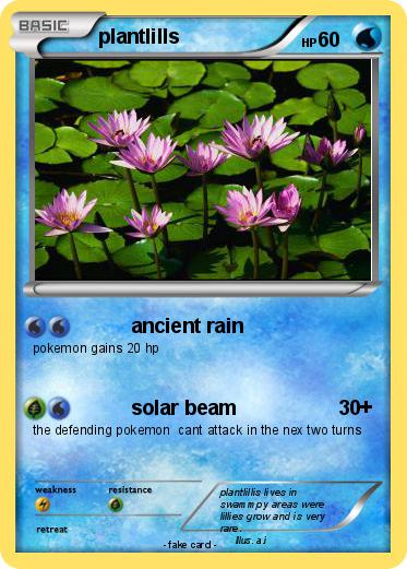 Pokemon plantlills