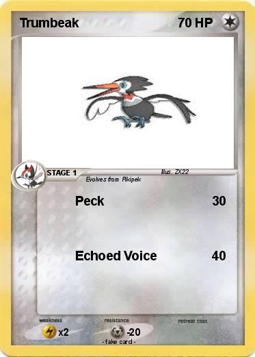 Pokemon Trumbeak