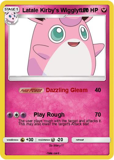 Pokemon Latale Kirby's Wigglytuff