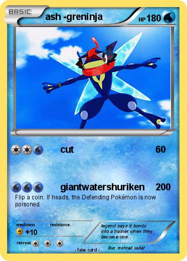 Pokemon ash -greninja