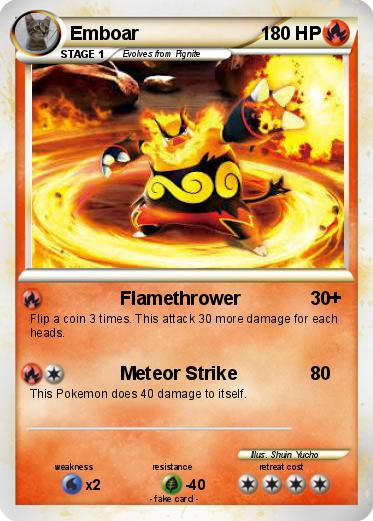 Pokemon Emboar