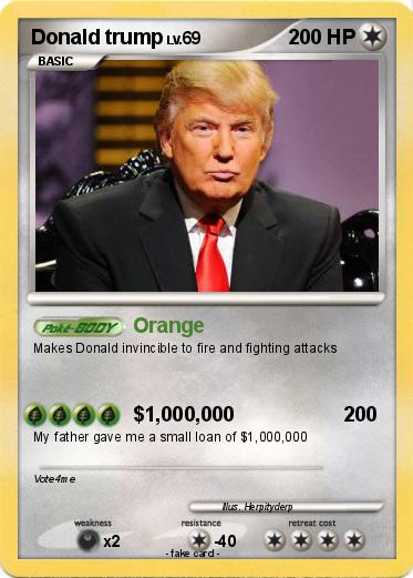 Pokemon Donald trump