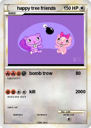 Pokemon happy tree friends