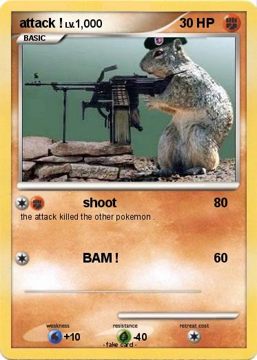 Pokemon attack !