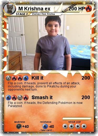 Pokemon M Krishna ex