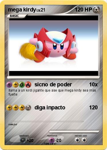 Pokemon mega kirdy