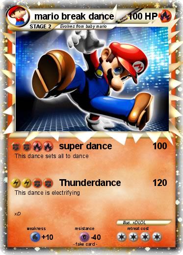 Pokemon mario break dance