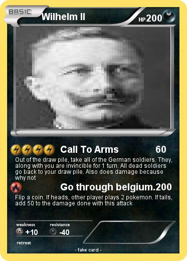Pokemon Wilhelm II