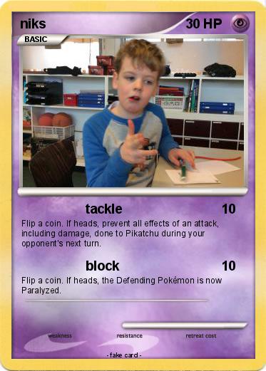 Pokemon niks
