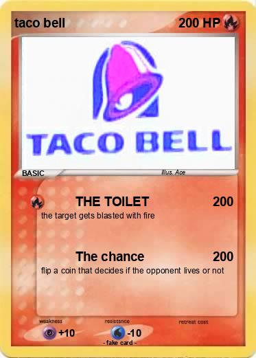 Pokemon taco bell