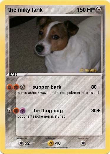Pokemon the miky tank