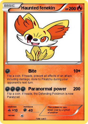 Pokemon Haunted fenekin