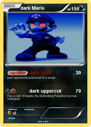 Pokemon dark Mario