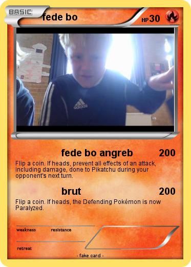 Pokemon fede bo