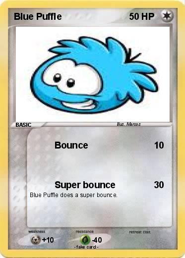 Pokemon Blue Puffle