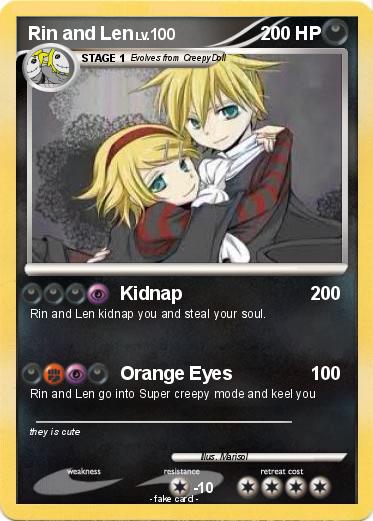 Pokemon Rin and Len