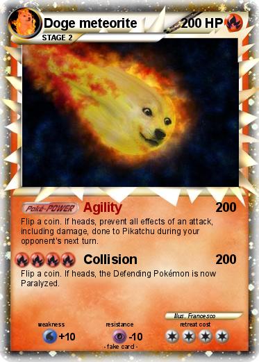 Pokemon Doge meteorite