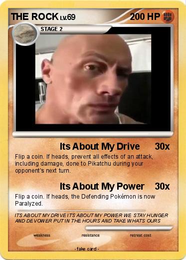Pokemon THE ROCK