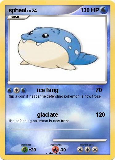 Pokemon spheal