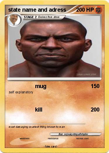 Pokemon state name and adress