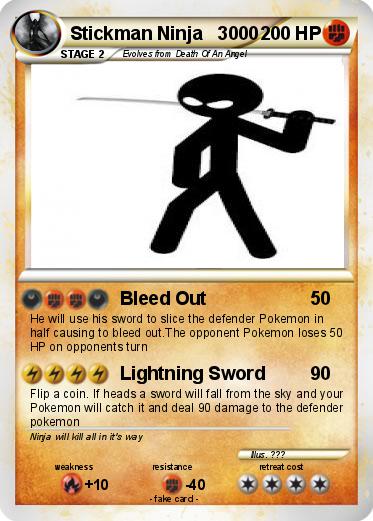Pokemon Stickman Ninja   3000