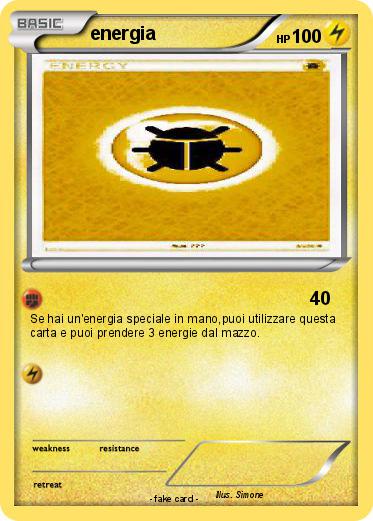 Pokemon energia