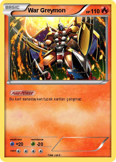 Pokemon War Greymon