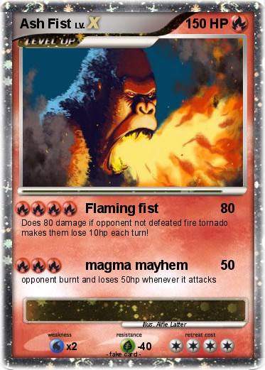 Pokemon Ash Fist
