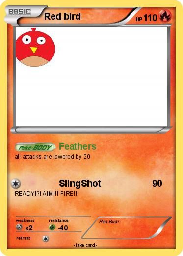 Pokemon Red bird