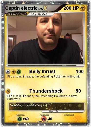 Pokemon Captin electric