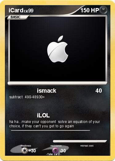 Pokemon iCard
