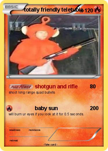 Pokemon totally friendly teletubie