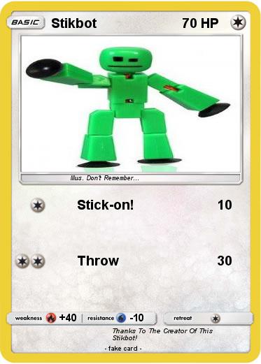 Pokemon Stikbot