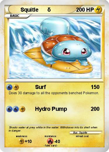 Pokemon Squitle      δ