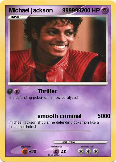Pokemon Michael jackson      999999